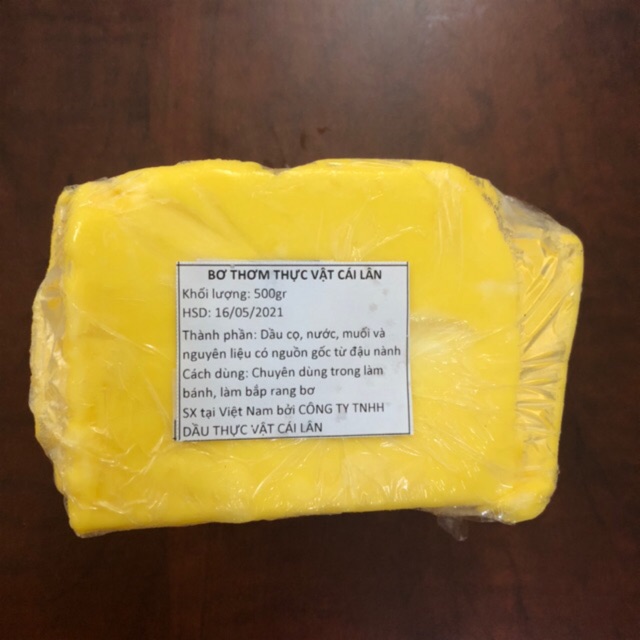 [Mã 77FMCGSALE1 giảm 10% đơn 250K] Bơ thơm thực vật cái lân 500g | BigBuy360 - bigbuy360.vn