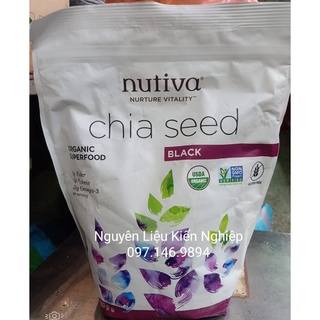 Hạt chia trắng nutiva chia seed
