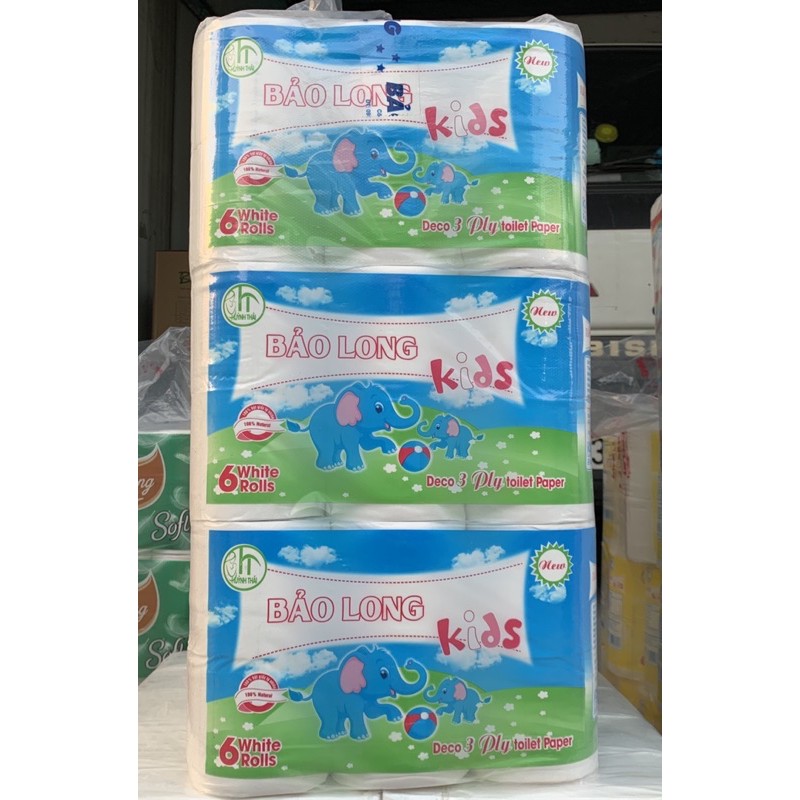 Giấy vệ sinh Bảo long kids