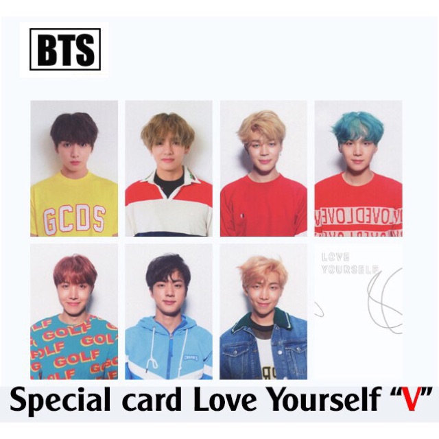 Set card Unoff BTS Love Yourself: Her