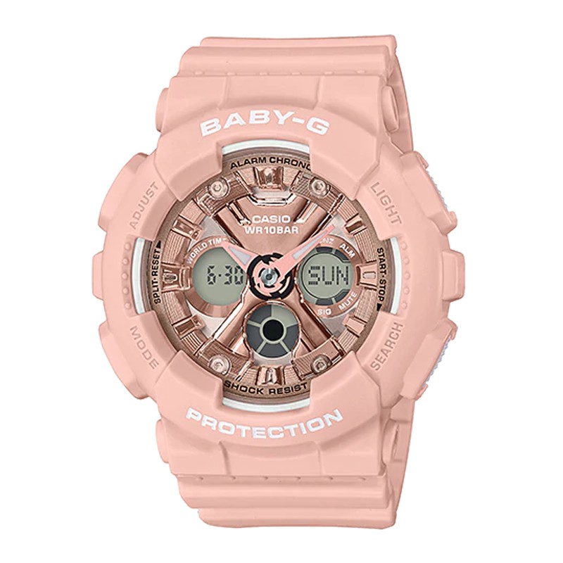 ĐỒNG HỒ NỮ BABY-G BA-130-4A | BA-130-4ADR