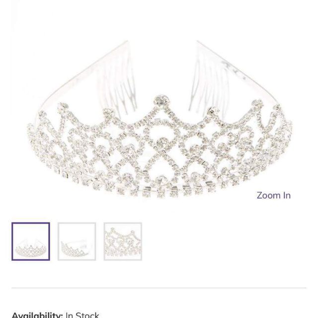 Vương miện Claire's Nắng Hoa