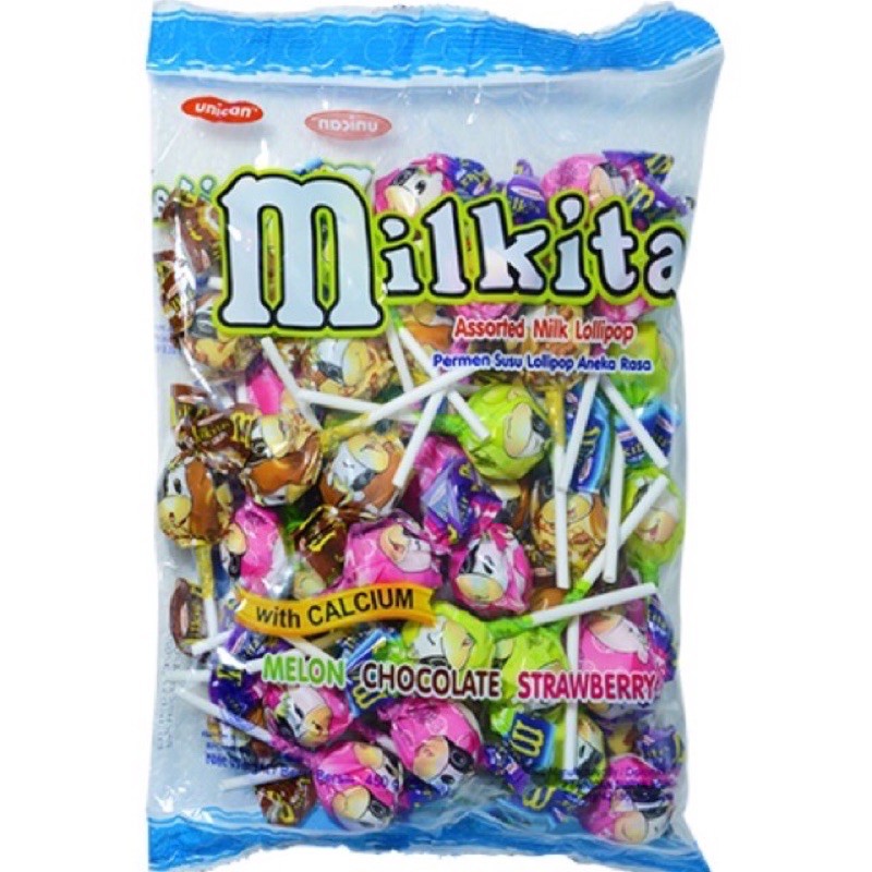 ❤Kẹo Mút Sữa Milkita 50que 450g