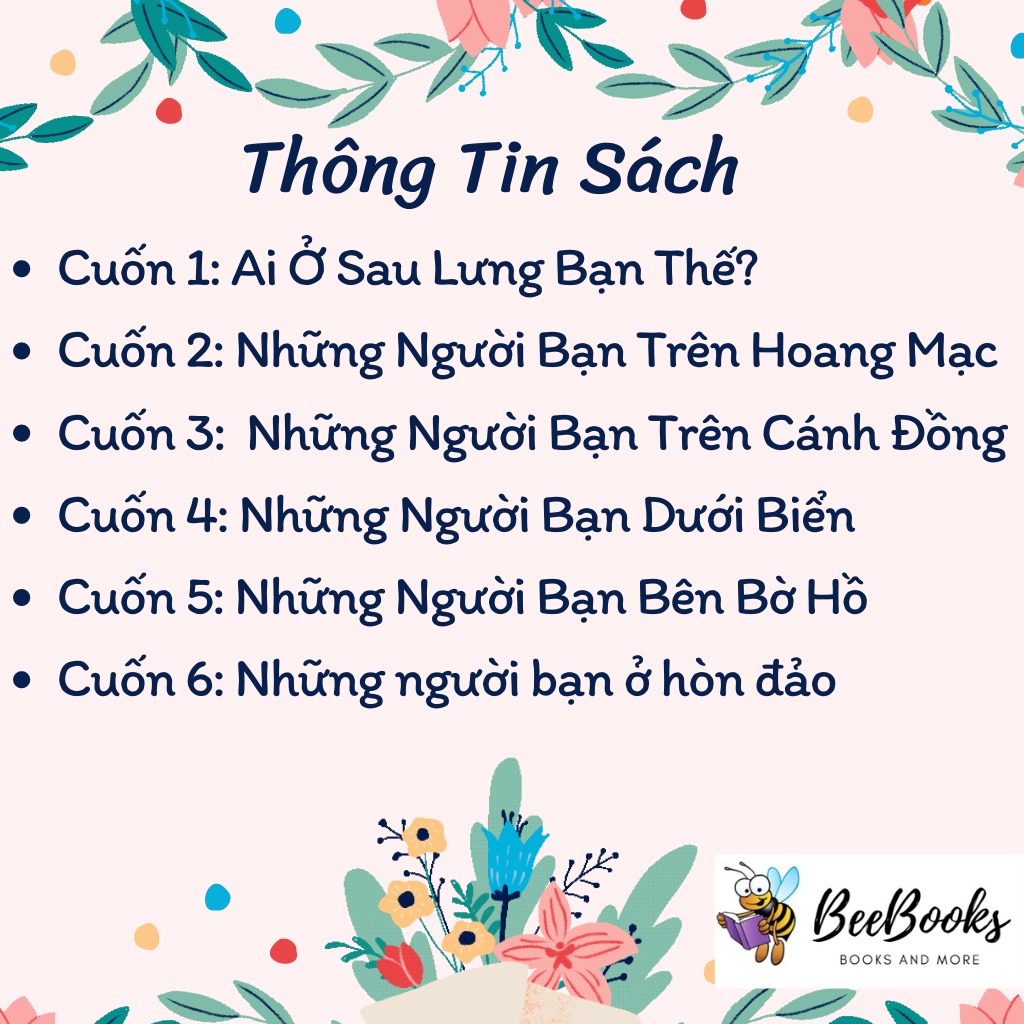 [Mã LT50 giảm 50k đơn 250k] Sách Ehon - Ai ở sau lưng bạn thế - Bộ 6 quyển ehon Nhật bản cho trẻ từ 0-3 tuổi