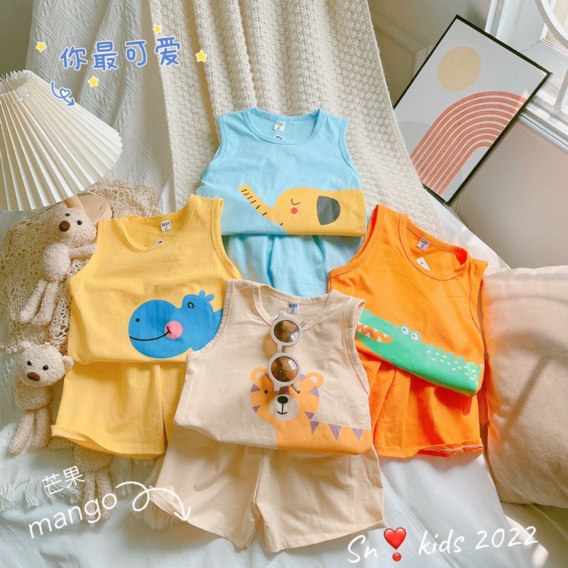 bộ 3 lỗ cotton hình ngộ nghĩnh cho bé - b3lch