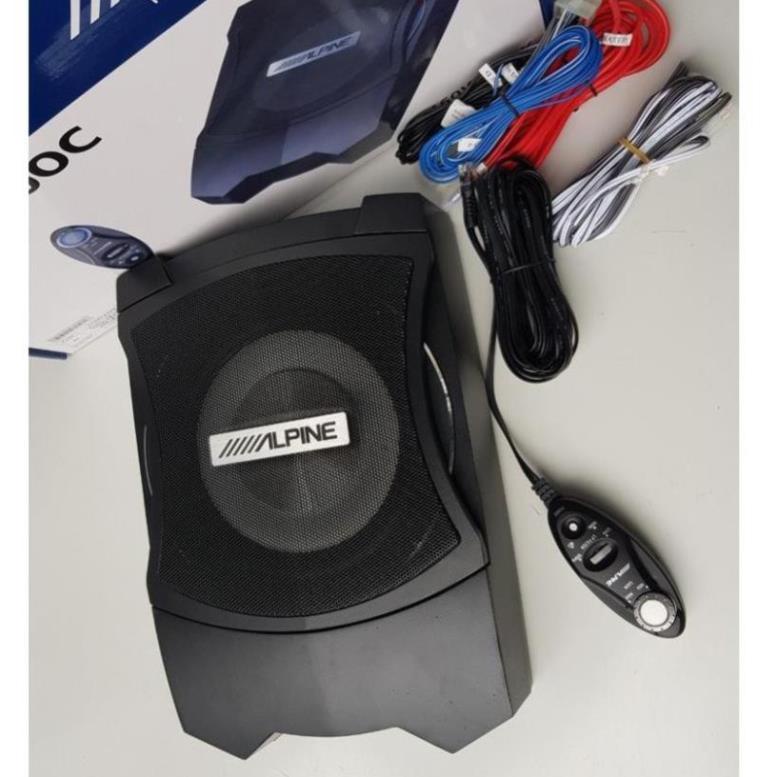 Loa siêu trầm ALPINE PWE-T080OC SWE-1080 súp gầm sub bass gầm ghế ô tô