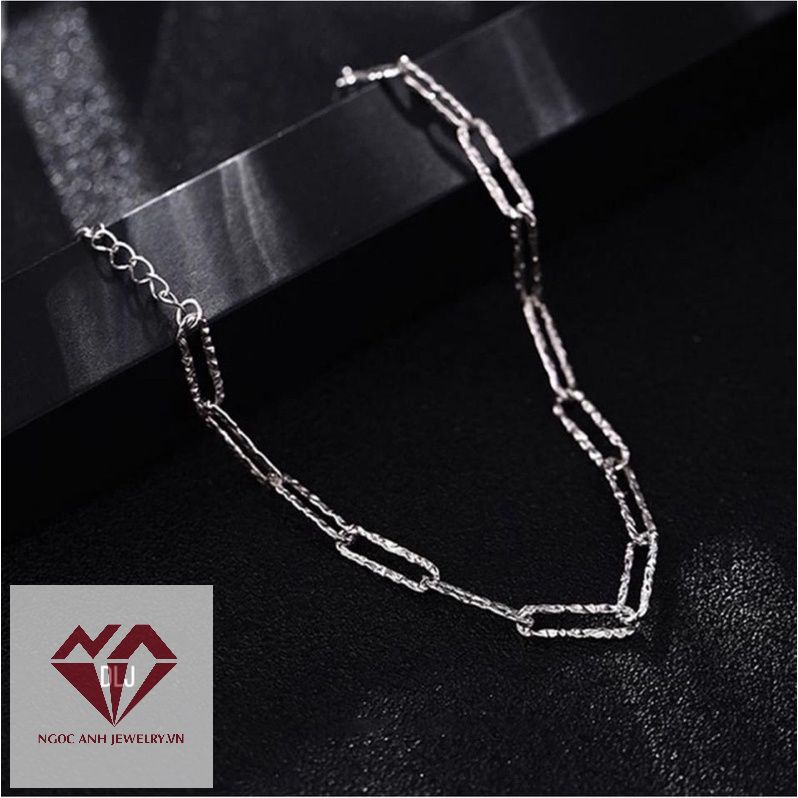 Lắc tay bạc nữ, vòng tay mix đôi độc đáo mới lạ, thiết kế xinh xắn-Bạc Ngọc Anh