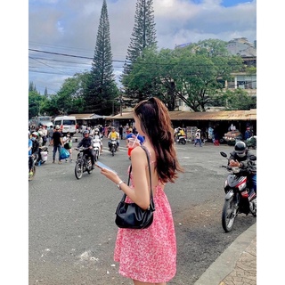 pass đầm hồng Dottie
