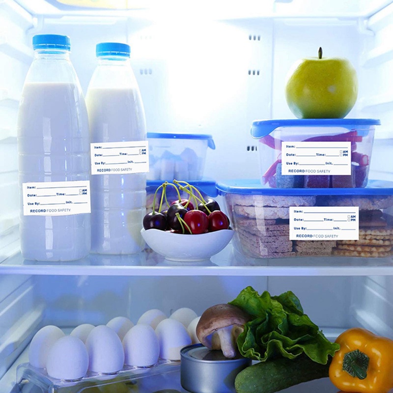 Cuộn 500 Nhãn Dán Đánh Dấu In Chữ Thank You An Idea Of What 's In Your Refrigerator And Its Expiration Date