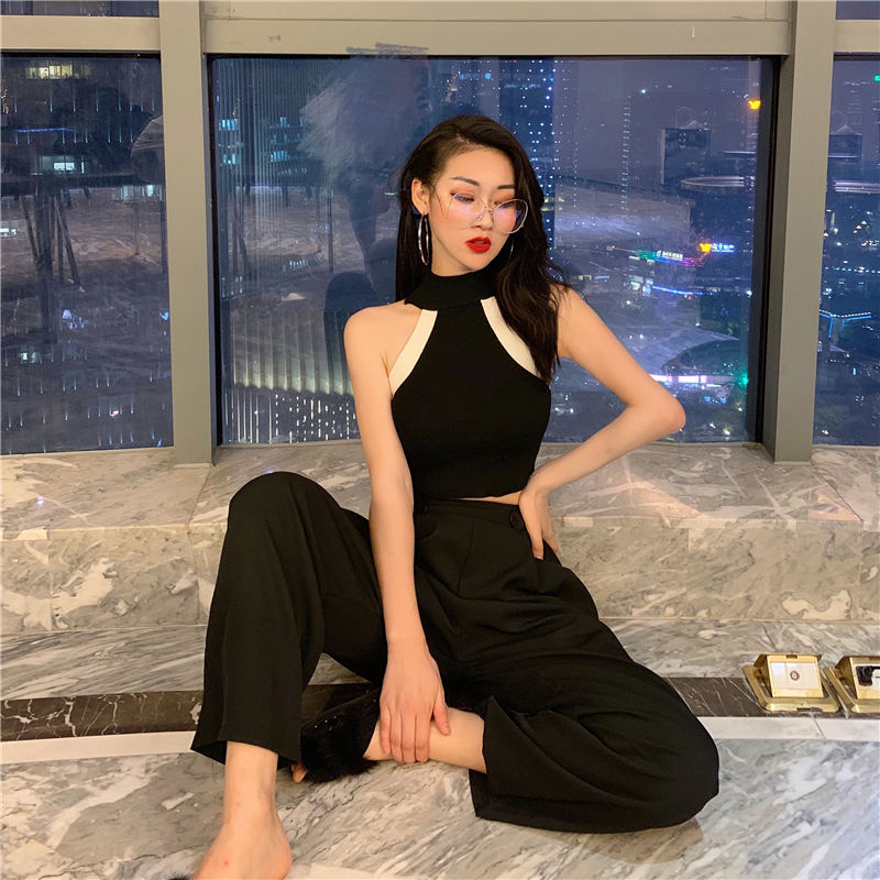 Áo Dệt Kim Nữ Trễ Vai Ôm Dáng Trẻ Trung Theo Phong Cách Hàn Quốc | BigBuy360 - bigbuy360.vn