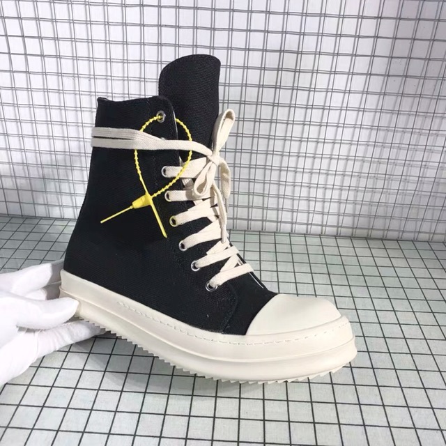 (Thanh Lí Hàng Nhập) Giày Thể Thao Cao Cổ RICKK OWENN Đế Xị Sáp Thơm | BigBuy360 - bigbuy360.vn