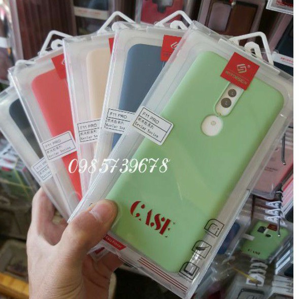 Ốp lưng dẻo màu oppo F11 PRO hiệu KT Desing chống bám bẩn