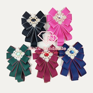 [FREESHIP] Nơ cài áo, váy sang trọng - tặng kèm hộp đựng giả da
