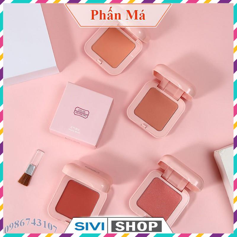 Phấn má hồng đơn sắc Lameila Blusher Color Geometry