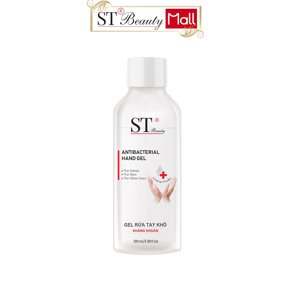 Gel Rửa Tay Khô  ST Beauty 100ml – Hiệu Quả Làm Sạch Da Vượt Trội - Làm Mềm Mịn & Cân Bằng Độ Ấm Cho Da
