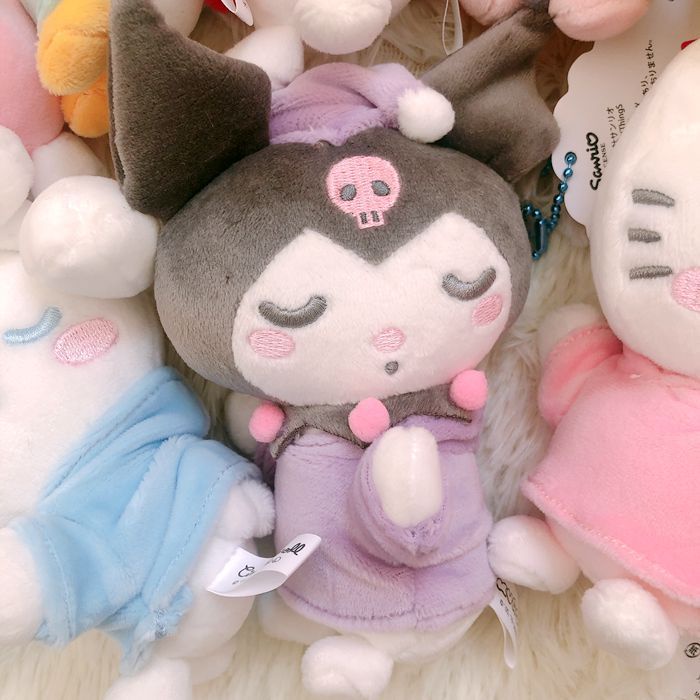 SANRIO Móc Khóa Búp Bê Nhồi Bông Dễ Thương
