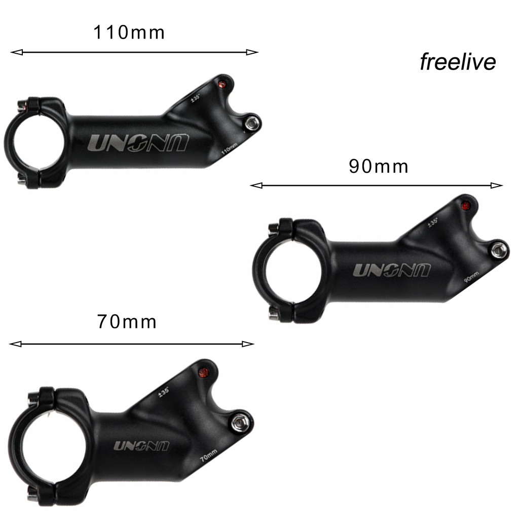 FRE|UNO 35 Degrees 70/90/110mm Bicycle Handle Bar Stem for Cycling