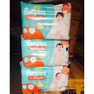 Bỉm pamper quần L36/M40