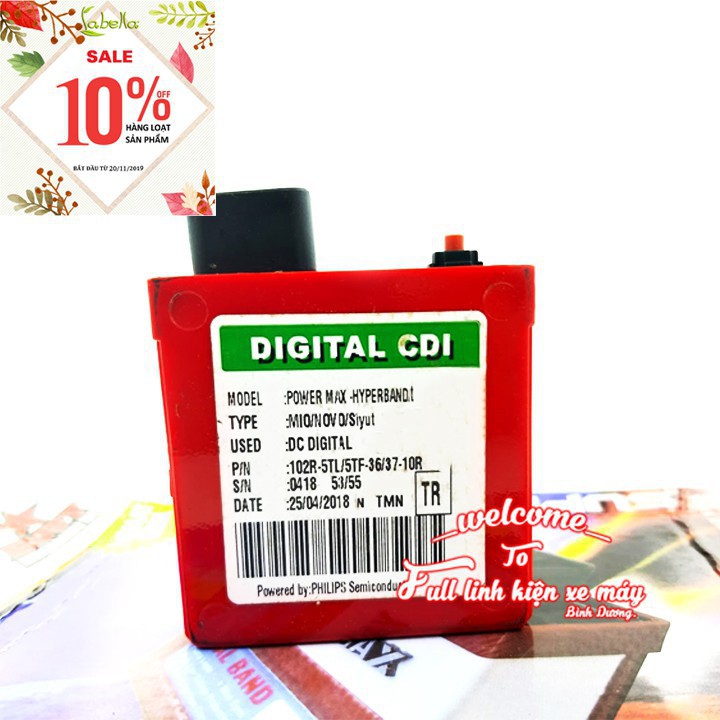 IC MỞ MAX TUA MÁY CHO SIRIUS POWER MAX