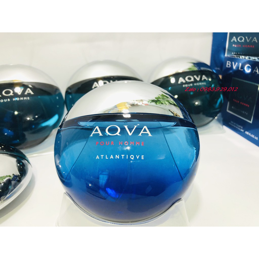 [Mẫu thử 2,5,10ml] Nước hoa Bvlgari Aqva Atlantiqve