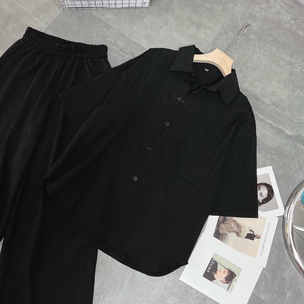 ANH STORE Set bộ bigsize tăm gân CỔ ĐỨC  MS322