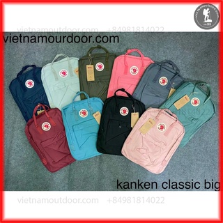 Balo Fjallraven Kanken classic Size lớn - Balo thời trang du lịch - Vải G1000 chống thấm nước - giá siêu hấp dẫn