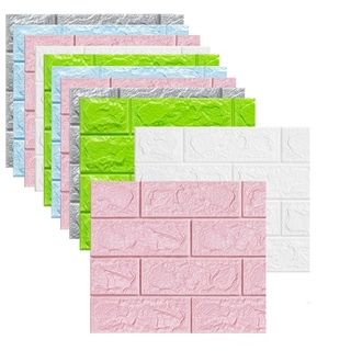 Giấy Dán Tường Giả Gạch 3d Chất Lượng Cao