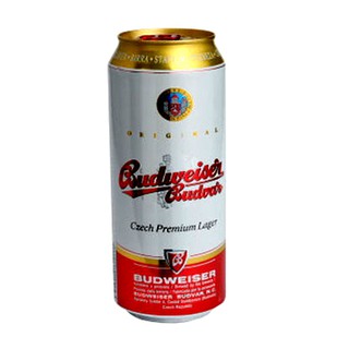 Bia Budweiser Budvar (Tiệp) lon x 500ml - lốc 6 lon