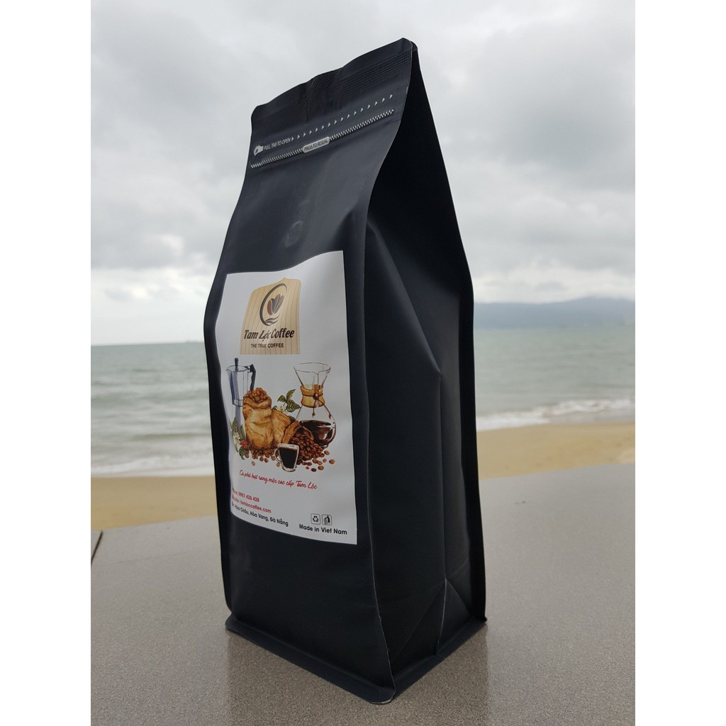 1kg cà phê hạt Arabica rang mộc nguyên chất của Tam Lộc Coffee