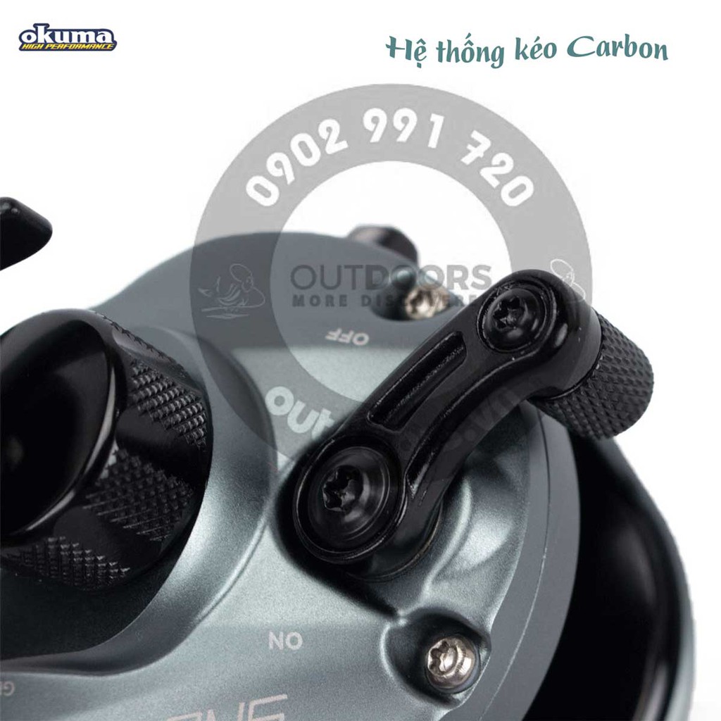 Máy câu ngang Okuma Tesoro Drag Reel SNS TSR-5NS