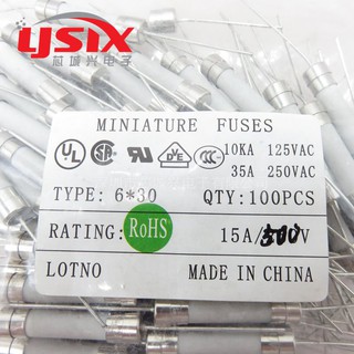 Set 100 cầu chì bằng sứ cho xe đồ chơi