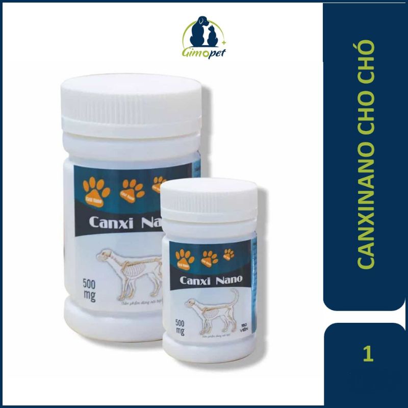 canxi nano cho chó chống hạ bàn cụp tai bổ sung canxi