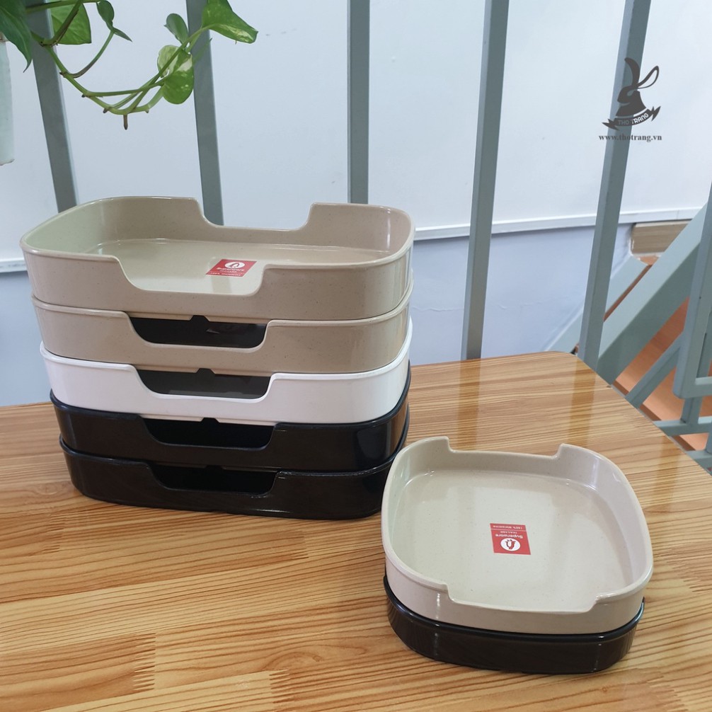 Khay buffet melamine kiểu Nhật đựng thịt, hải sản, shushi có thể xếp tầng Superware Thái