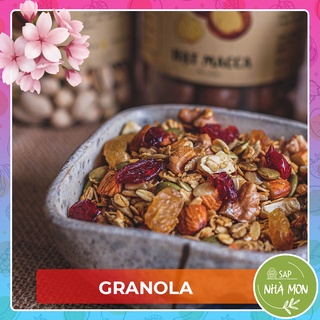 Granola - granola vip 500g - đã thử là mê - quà tết nhâm dần