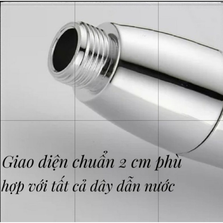 Bộ Vòi Hoa Sen Tăng Áp Xoay 360 Độ Có Dây, Bộ Vòi Hoa Sen Công Nghệ Đức - Yobomall