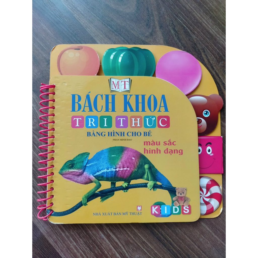 Sách - Bách khoa tri thức bằng hình cho bé - Màu sắc hình dạng