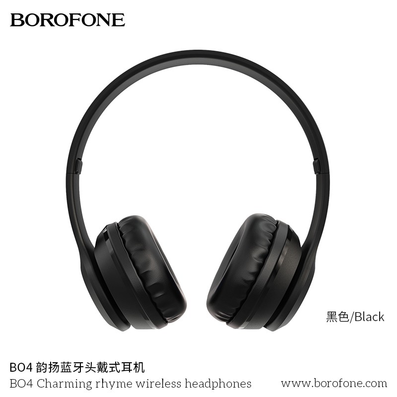 ✢CHÍNH HÃNG✢Tai Nghe Chụp Tai Bluetooth Borofone Có Khe Cắm Thẻ Nhớ ✔Có Thể Gập Gọn