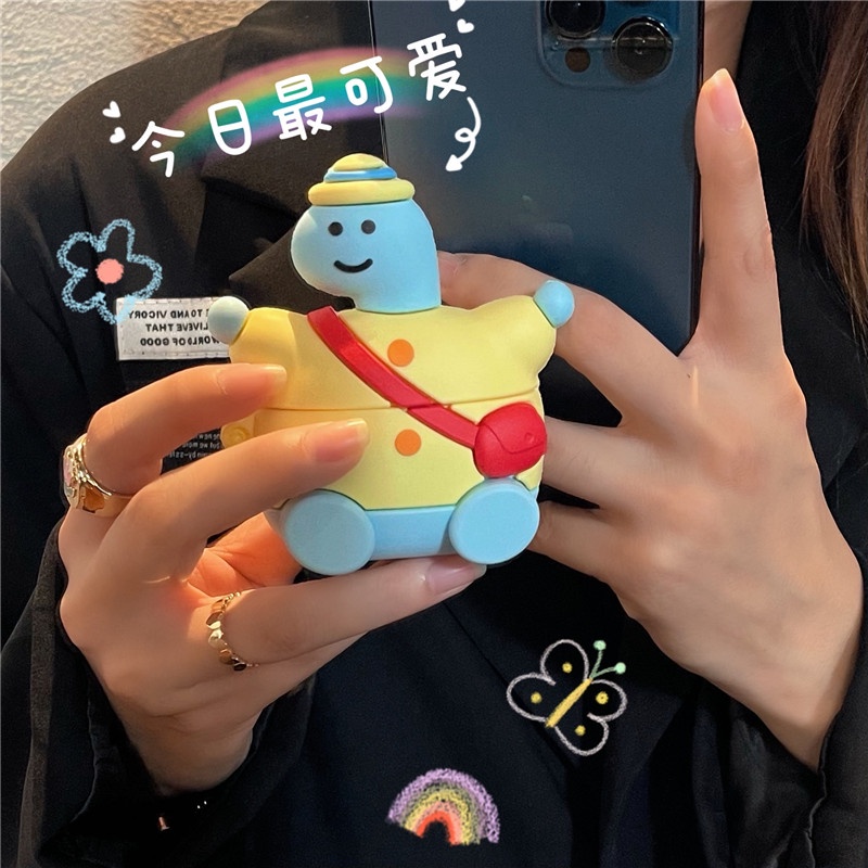 Ốp Bảo Vệ Hộp Đựng Tai Nghe compatible AirPods 2 /pro 2021 Alfurcompatible AirPods3 Curise 3Rdpro compatible AirPods2gen Chất Lượng Cao