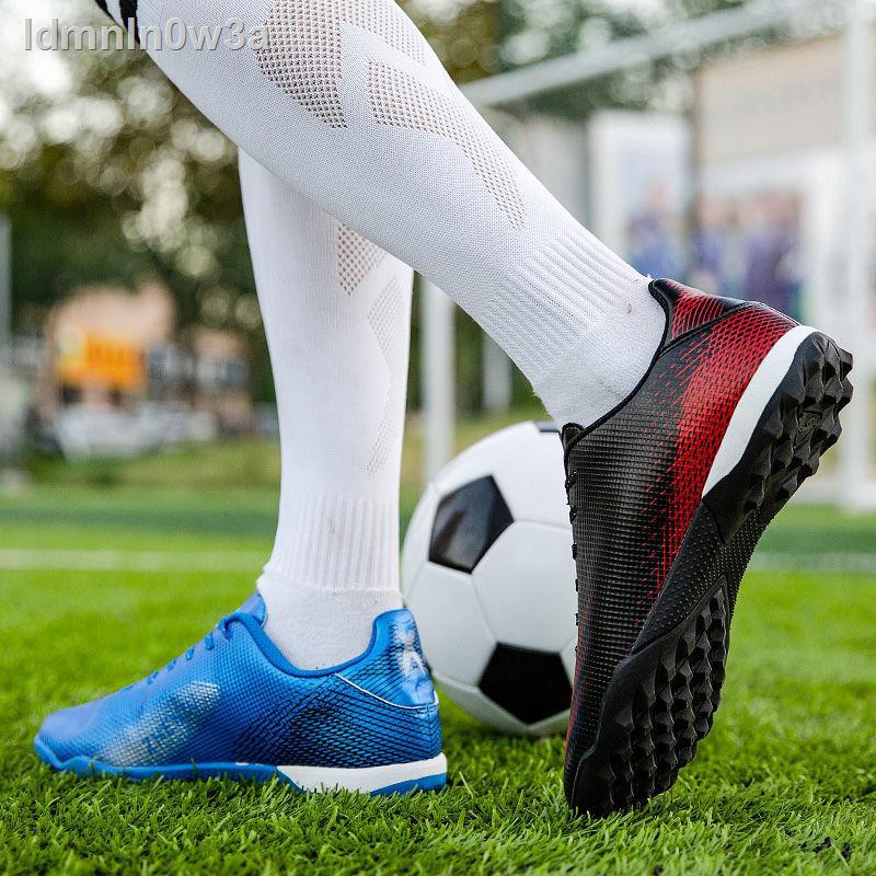 Giày đá bóng trẻ em nam nữ quả quýt Messi TF gãy móng ag dài đinh thi đấu thanh niên tập cho học sinh tiểu và trung cơ s