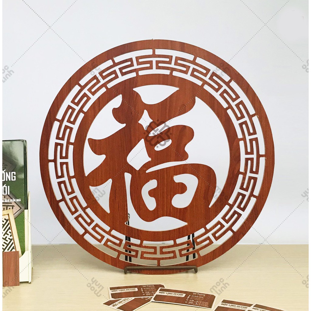 Tấm ốp ban thờ Phúc Hán 40cm - MỘC LINH