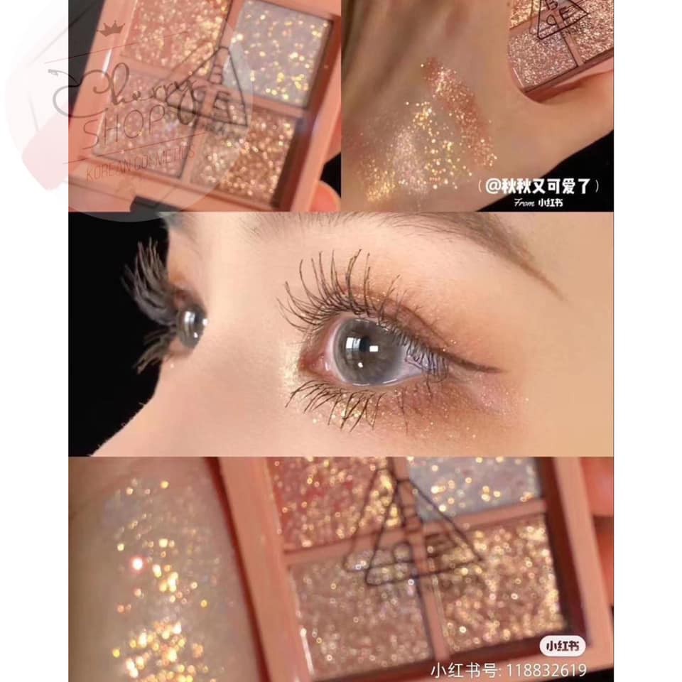 Bảng Màu Mắt 4 Ô Mini Multi Eye Color Palette