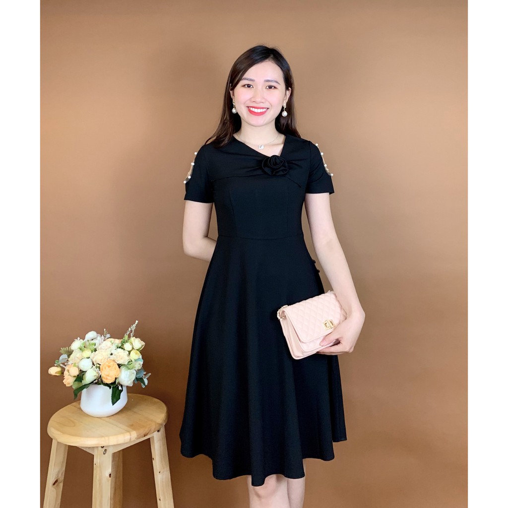 [Mã WASTMAY giảm 15% tối đa 30K đơn 150K] Đầm dáng xòe big size mango EMVY - V34 | BigBuy360 - bigbuy360.vn