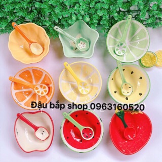 Bát sứ hoa quả 250ml cho bé