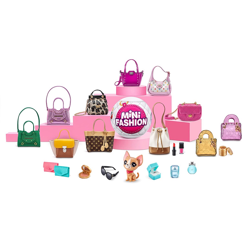 Bộ Sưu Tập Túi Và Phụ Kiện Cho Búp Bê Barbie Từ Mini Fashion 5 Surprise Nhiều Mẫu