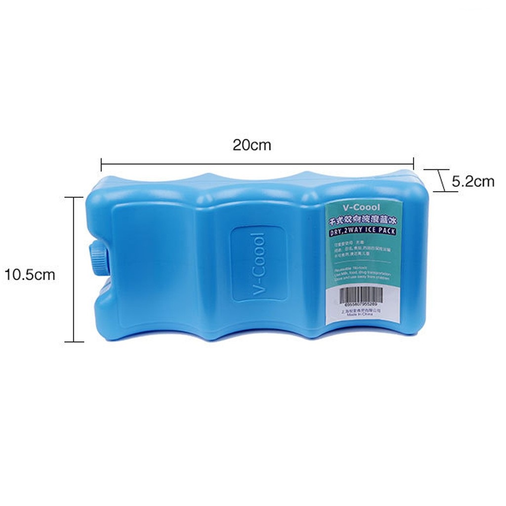 Thanh đá khô giữ lạnh sữa mẹ cho bé V-coool 2 mặt, 3 sóng, bảo quản sữa lên đến 16 giờ cho trẻ