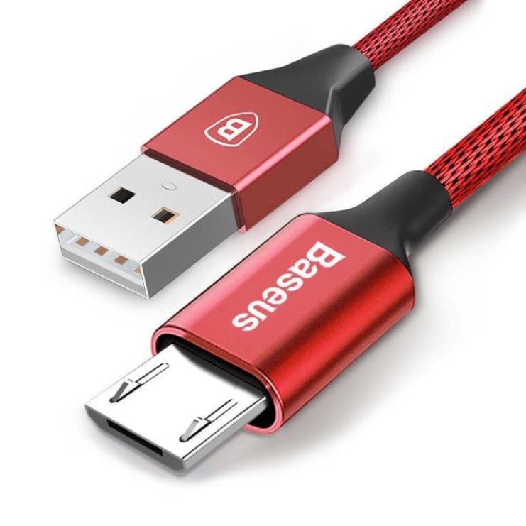 Cáp sạc Baseus Micro USB (1.5m, 2A, Quick charge 3.0) Yiven Series cho Samsung/ Xiaomi/ Oppo/ Asus/ Huawei ...