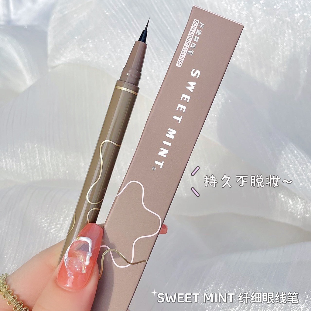 Bút Kẻ Mắt Dạng Lỏng SWEET MINT0.05 Chống Thấm Nước Nhanh Khô Không Nhòe