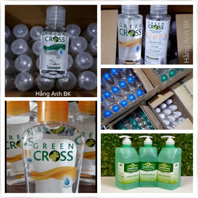 Gel/Nước Rửa Tay Khô GREENCROSS. | BigBuy360 - bigbuy360.vn