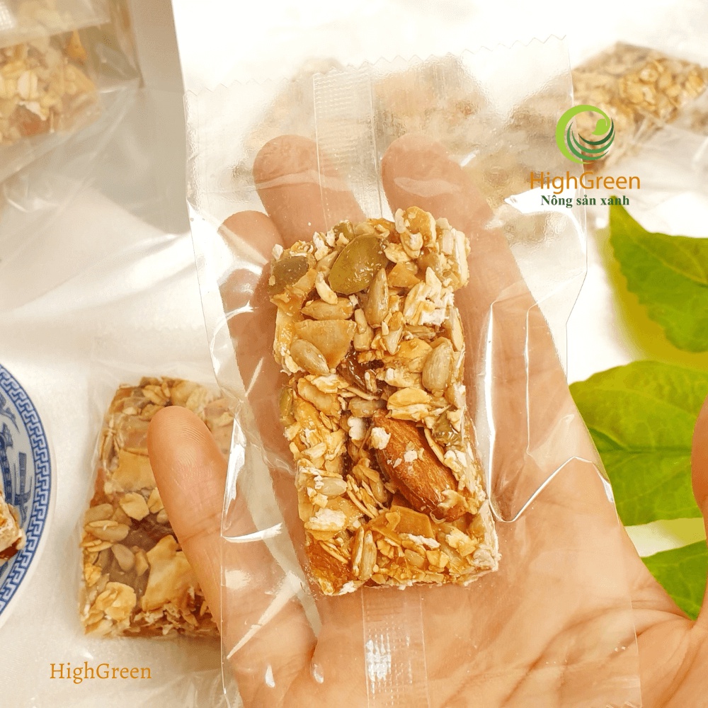 Granola bar thanh hạt dinh dưỡng giữ gìn vóc dáng, cân nặng, healthy, eat clean - Thanh hạt dinh dưỡng, Granola siêu hạt