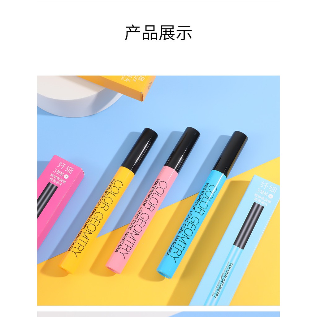(Sỉ Siêu Rẻ) Mascara Siêu Mảnh Tơi Mi Lameila Skinny Microcara  Vỏ Hồng Xanh Vàng  - Chuốt Mi Lameila Mẫu Mới Mas12 | BigBuy360 - bigbuy360.vn